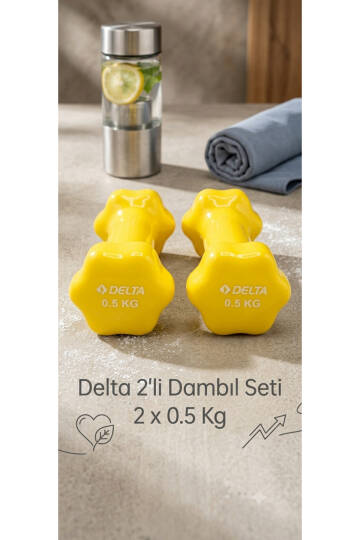 0,5 Kg PVC Dambıl Ağırlık VKD 103+2 adet