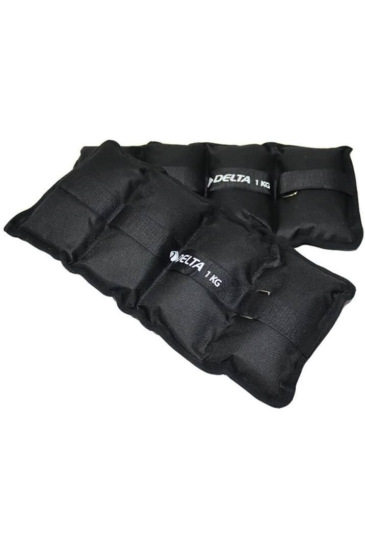1 Kg x 2 Adet Toplam 2 Kg El Ayak Bilek Kas Güçlendirici Ağırlık Seti Kum Ağırlık Torbası - 2
