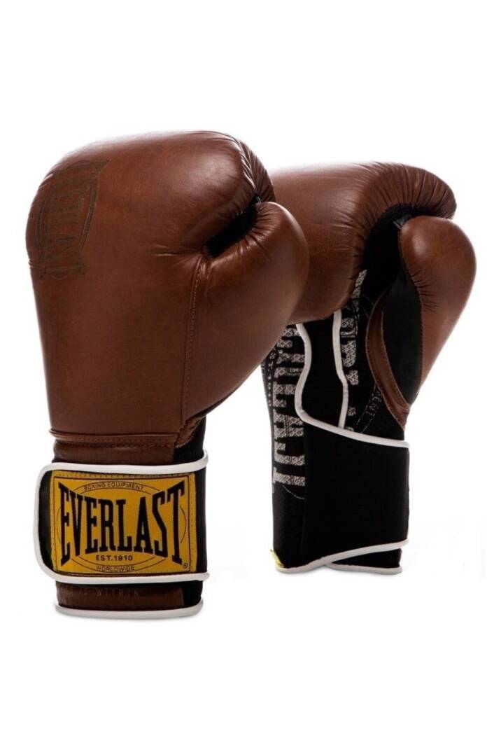 Everlast 1910 Classic Training Gloves BRN 12OZ 870402-70-9 - 1