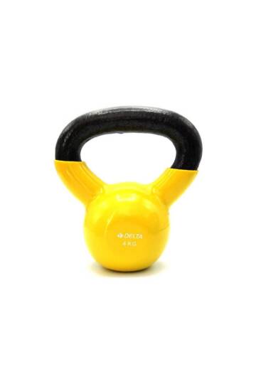 4 Kg. Çaydanlık Tipi Sarı Demir Dambıl - Kettlebell