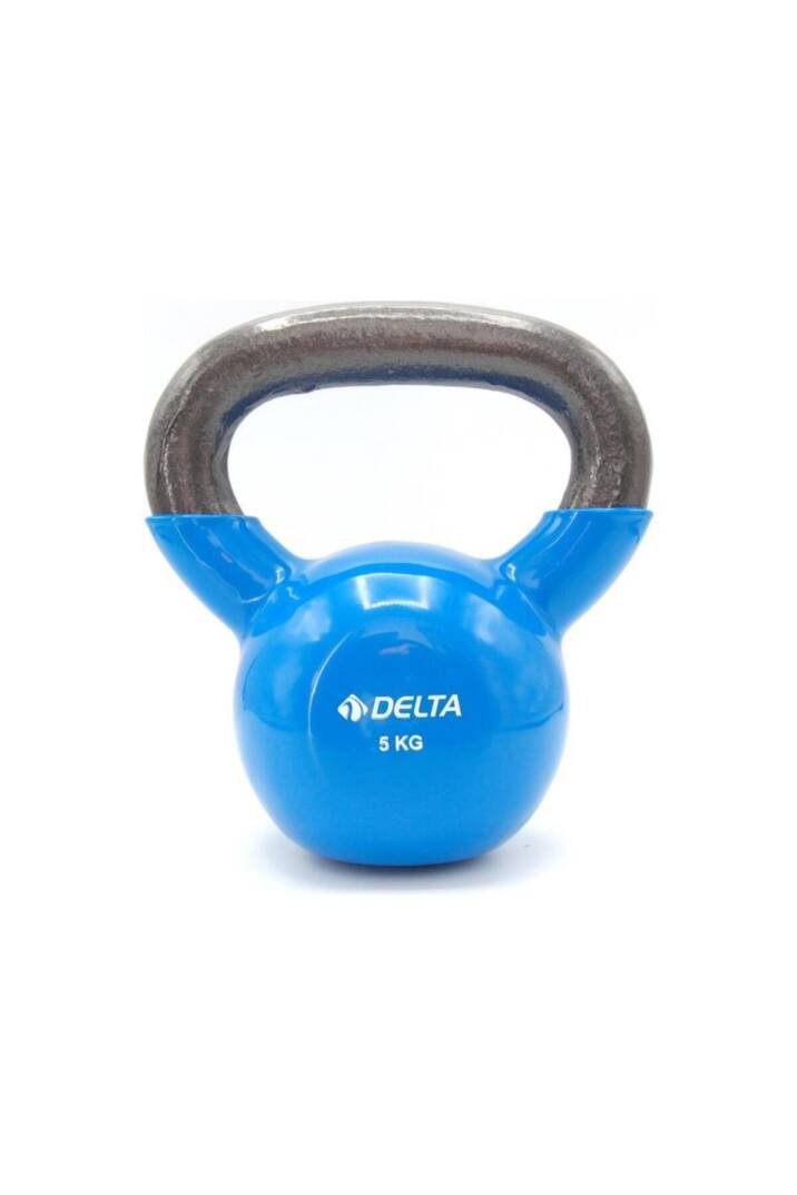 5 Kg. Çaydanlık Tipi Turkuaz Demir Dambıl - Kettlebell - 1
