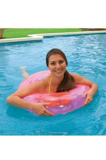76 Cm Jumbo Deniz Havuz Simidi 8 Yaş üstü için Transparent Swim Tube - 59260