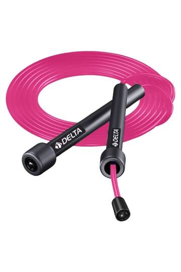 Açık Pembe Uzunluğu Ayarlanabilir Deluxe Atlama İpi
