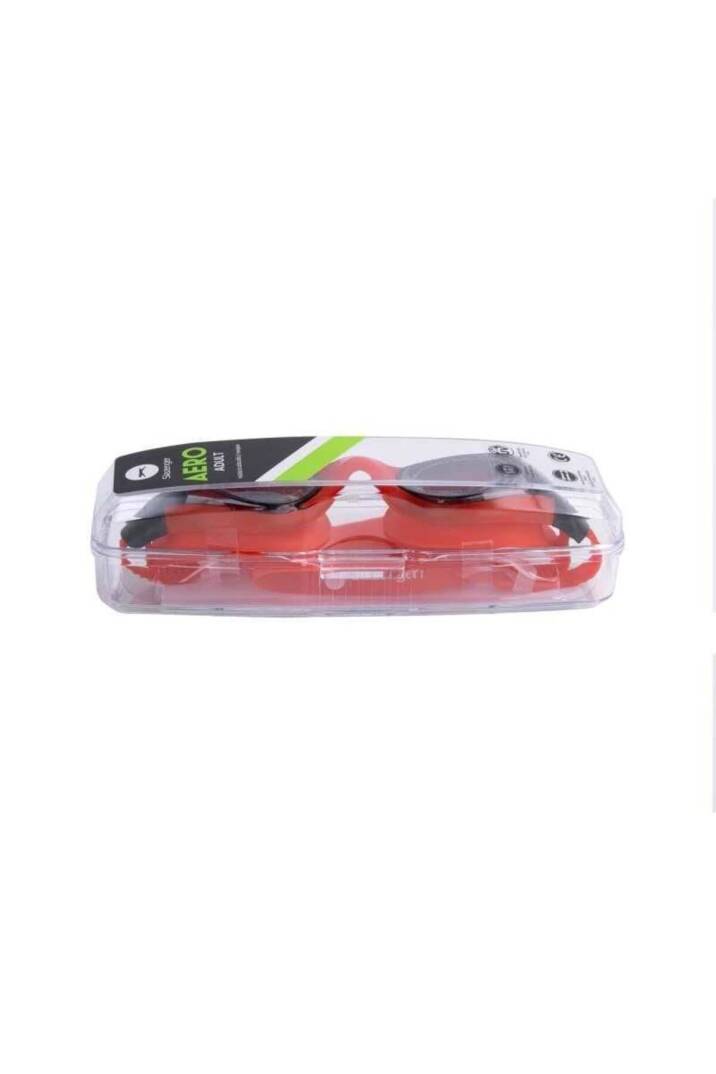 Slazenger Yetişkin Yüzücü Gözlüğü Aero GS26 SmokeRedRed - 5