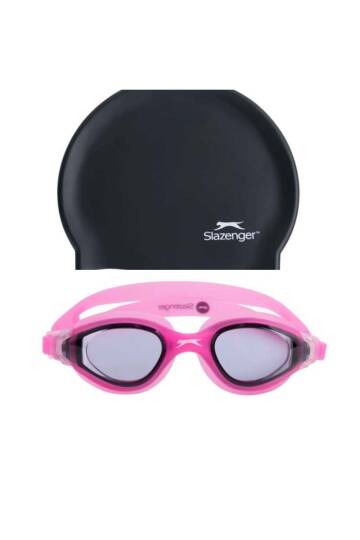 Yetişkin Yüzücü Gözlüğü Aero GS26 SmokePinkPink+BONE - 2
