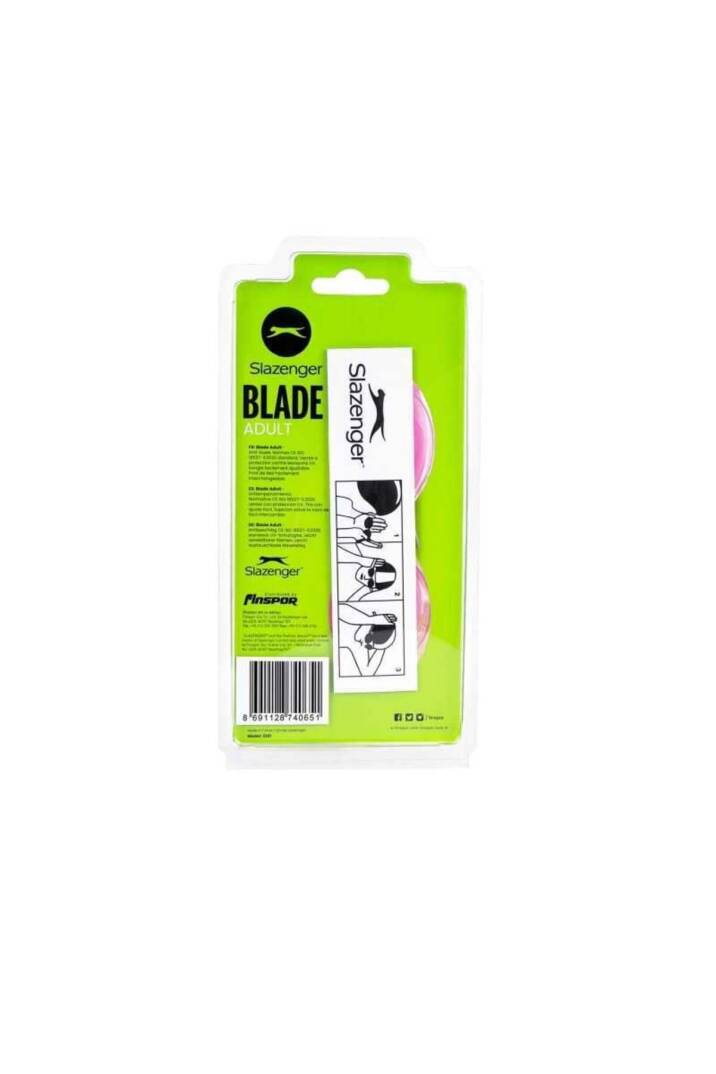 Slazenger Yetişkin Yüzücü Gözlüğü Blade 2321 Pink Pink Pink - 5