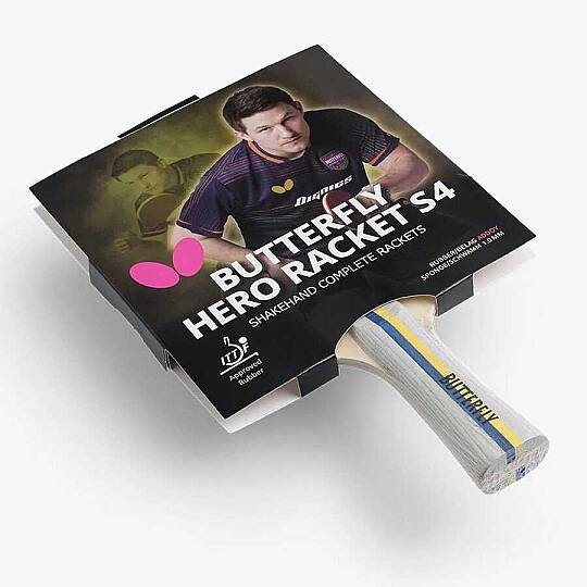 Butterfly Hero Racket S4 Masa Tenisi Raketi 6251740002 - 6