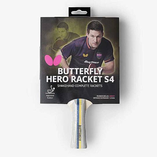 Butterfly Hero Racket S4 Masa Tenisi Raketi 6251740002