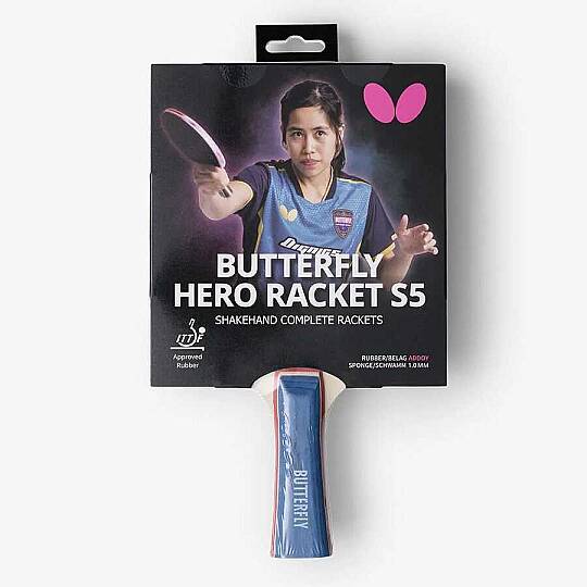 Butterfly Hero Racket S5 Masa Tenisi Raketi 6251750002