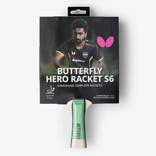 Butterfly Hero Racket S6 Masa Tenisi Raketi 6251760002