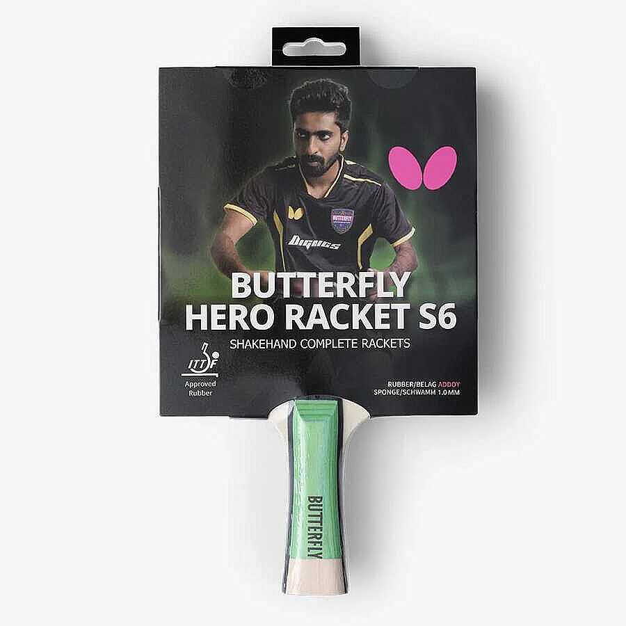 Butterfly Hero Racket S6 Masa Tenisi Raketi 6251760002 - 1