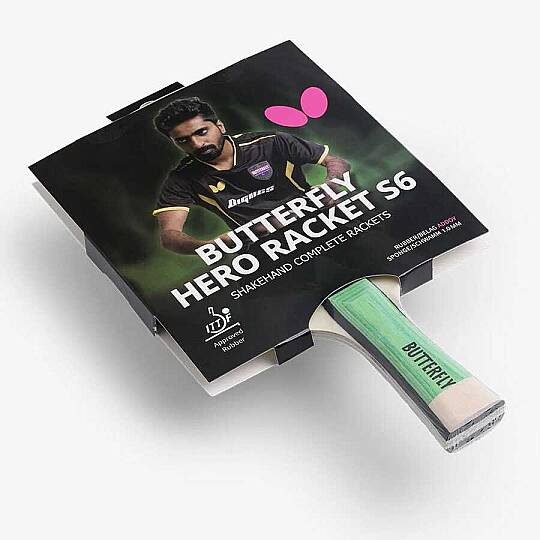 Butterfly Hero Racket S6 Masa Tenisi Raketi 6251760002 - 6