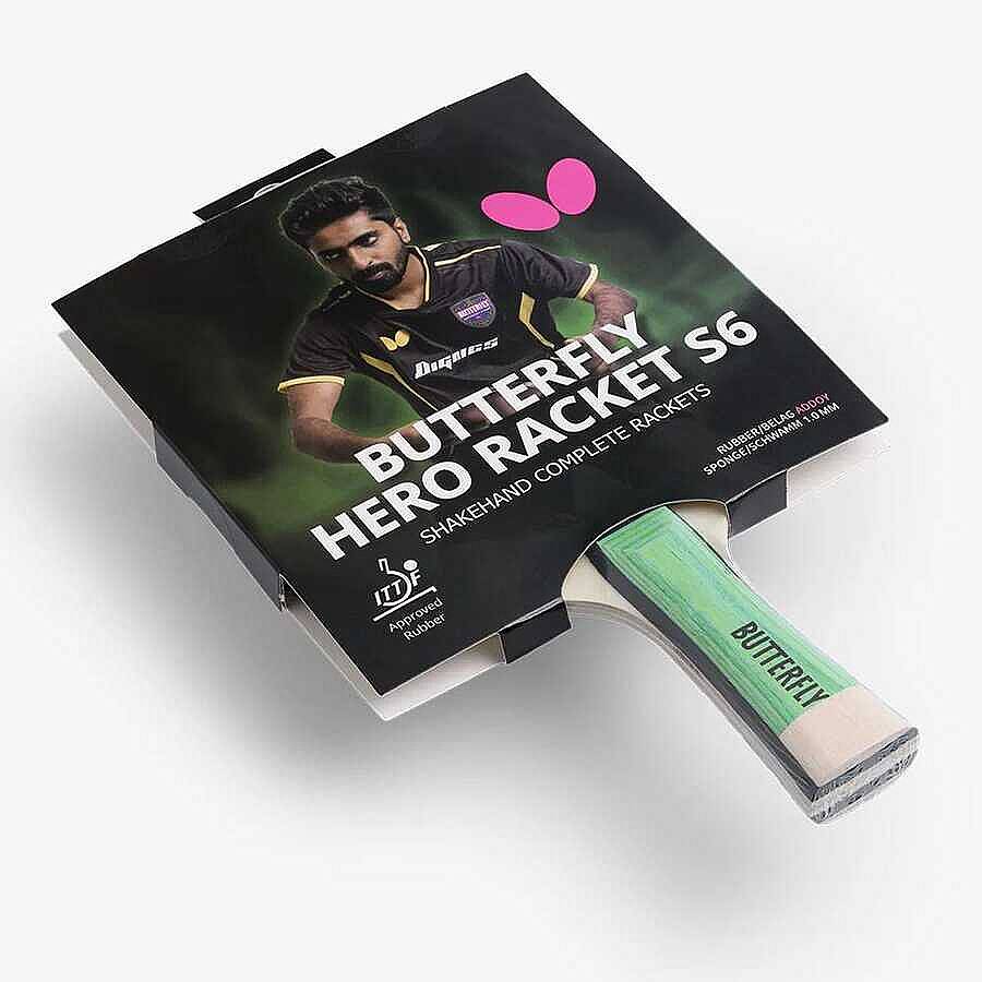 Butterfly Hero Racket S6 Masa Tenisi Raketi 6251760002 - 6