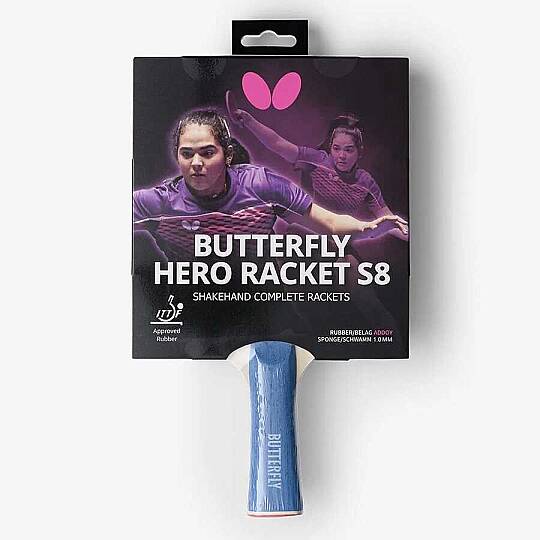 Butterfly Hero Racket S8 Masa Tenisi Raketi 6251780002