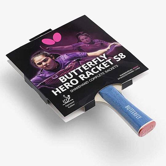 Butterfly Hero Racket S8 Masa Tenisi Raketi 6251780002 - 5