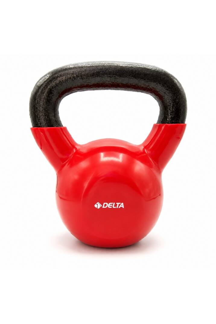 Çaydanlık Tipi Kırmızı Demir Dambıl - Kettlebell - 1