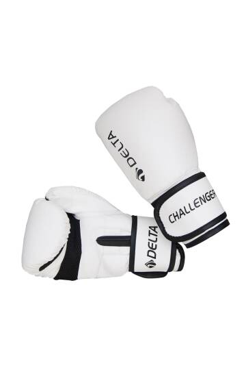 Challenger Dura-Strong Beyaz-Siyah Boks Eldiveni