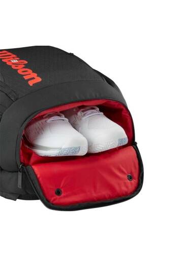 Wilson Tenis Sırt Çantası Clash V3 Backpack Black/Infrared / WR8037901001 - 5
