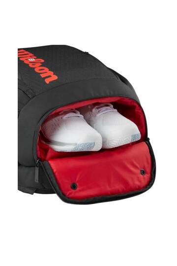 Wilson Tenis Sırt Çantası Clash V3 Backpack Black/Infrared / WR8037901001 - 6