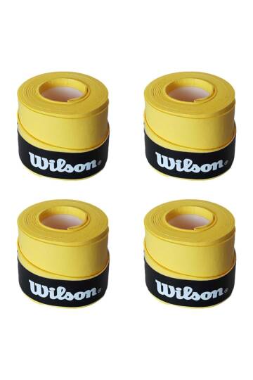 Comfort Bowl Ogrips 4 Adet Grip, Tenis Raketi Gribi Sarı