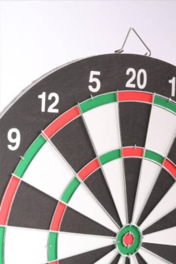 Dart Seti 38 cm (15 İnç) + 6 Dart Oku (6 Gr) Hedef Tahtası - 3