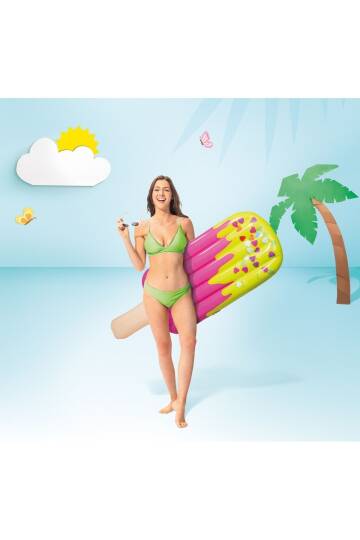 Dondurma Deniz Yatağı -Dondurma Şişme Deniz Yatağı-Renkli Dondurma Deniz Yatağı Ice Cream 191x76 cm. - 4