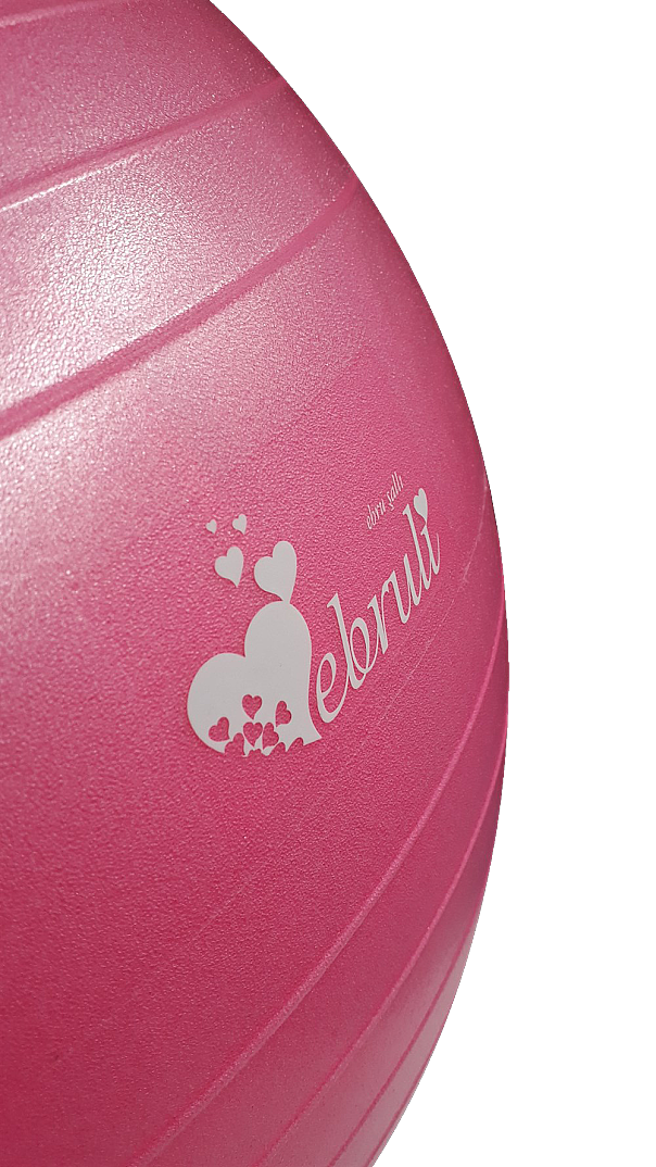 Ebru Fuşya Pilates Topu 65 cm - 2