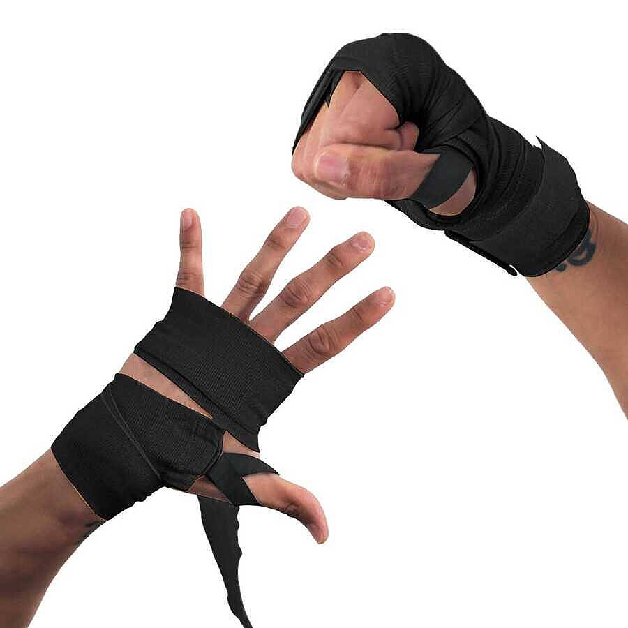 Everlast Core Handwraps 3 Pack Black/Whıte/Red 305 Cm P00003251 - 3