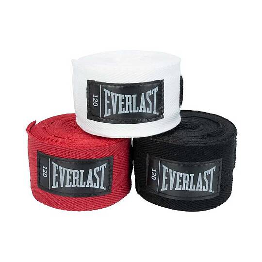 Everlast Core Handwraps 3 Pack Black/Whıte/Red 305 Cm P00003251