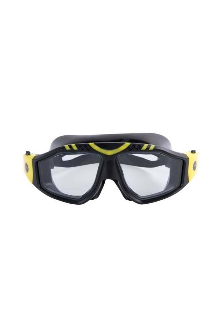 Slazenger Yetişkin Yüzücü Gözlüğü GL6 SmkeBlckBlckYellow - 2