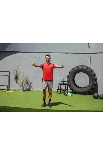 Slazenger Göğüs Egzersiz Tübülü - Mavi - 4
