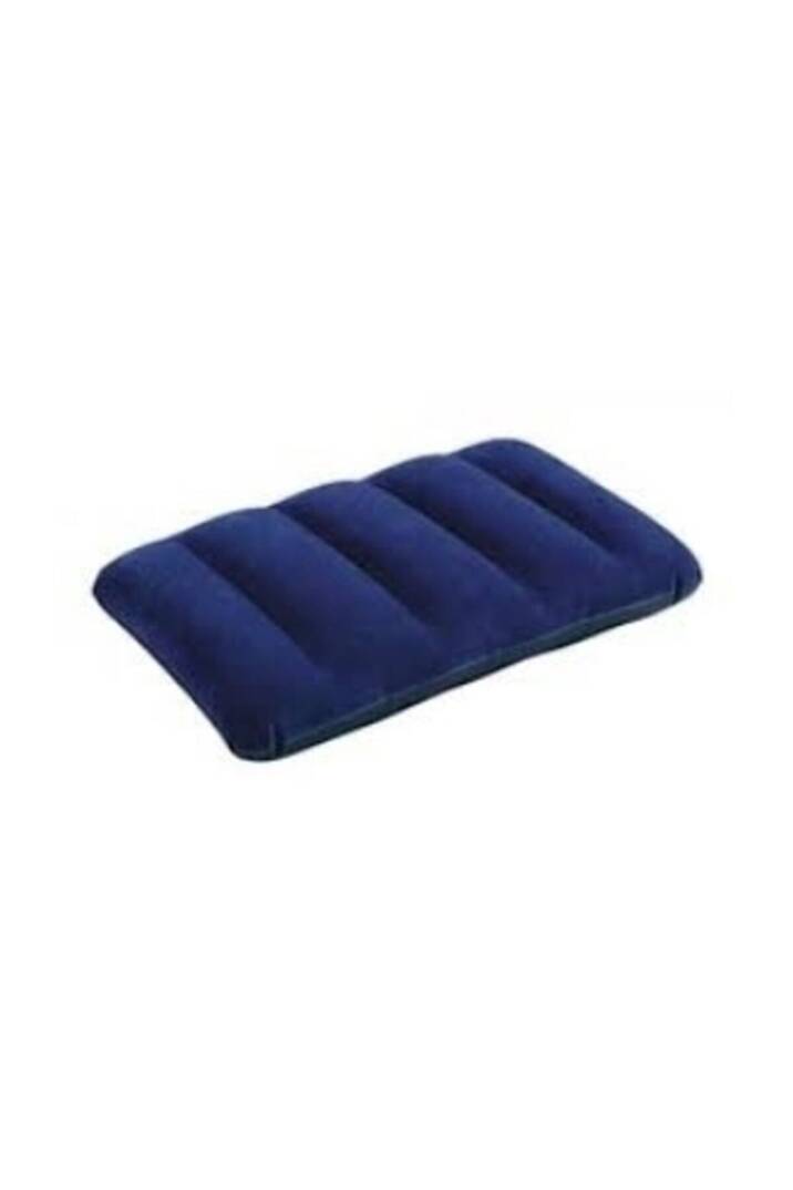 Intex Kadife Kaplı Şişme Minder-Yastık(43x28x9cm) - 1
