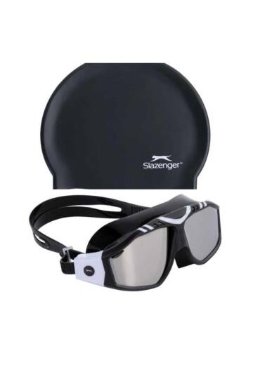 Yetişkin Yüzücü Gözlüğü MIRROR GL6 BlackBlackWhite+BONE - 5
