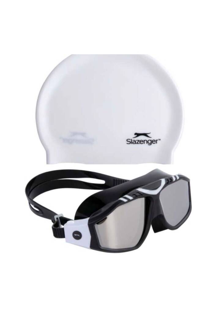 Yetişkin Yüzücü Gözlüğü MIRROR GL6 BlackBlackWhite+BONE - 1