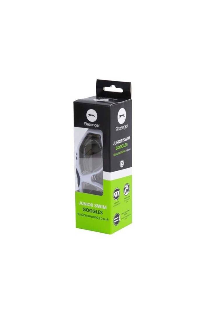 Slazenger Junior Yüzücü Gözlüğü MIRROR GL7 SmokeWhiteWhitBlk - 5