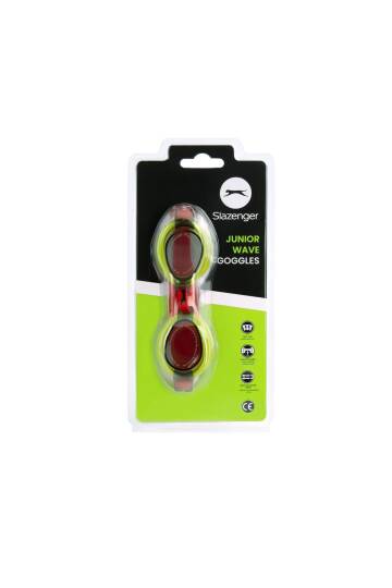 Slazenger Junior Yüzücü Gözlüğü Wave 2546 Smoke Yellow Red - 6