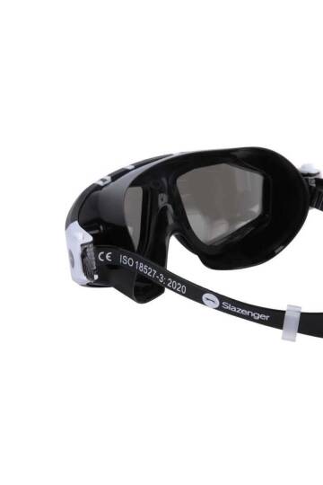 Slazenger Yetişkin Yüzücü Gözlüğü MIRROR GL6 BlackBlackWhite - 2