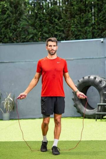 Slazenger Petek Elcikli Ayarlanabilir Atlama İpi (2,75 M) - 3