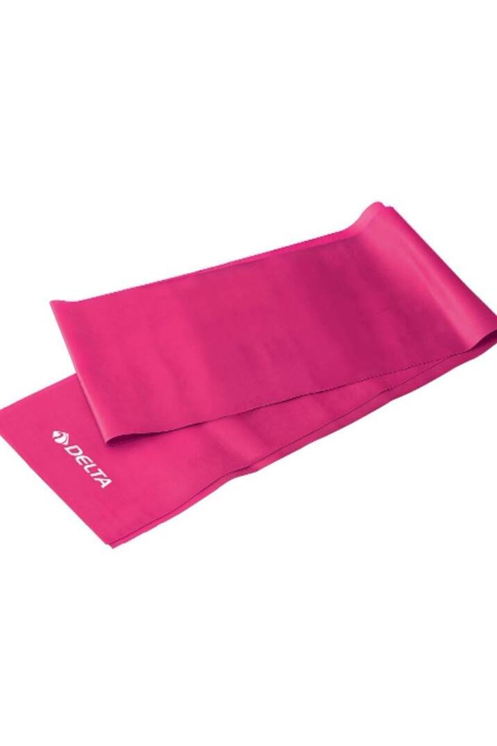 Pilates Bandı Orta Sert 120 x 15 cm Egzersiz Direnç Lastiği (Uç Kısmı Açık) - 1