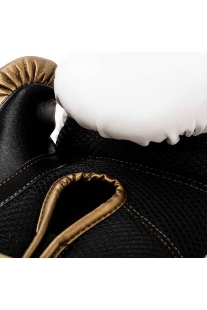 Everlast Powerlock 2R Antrenman Eldiveni White/Gold 10OZ P00003048 - 4