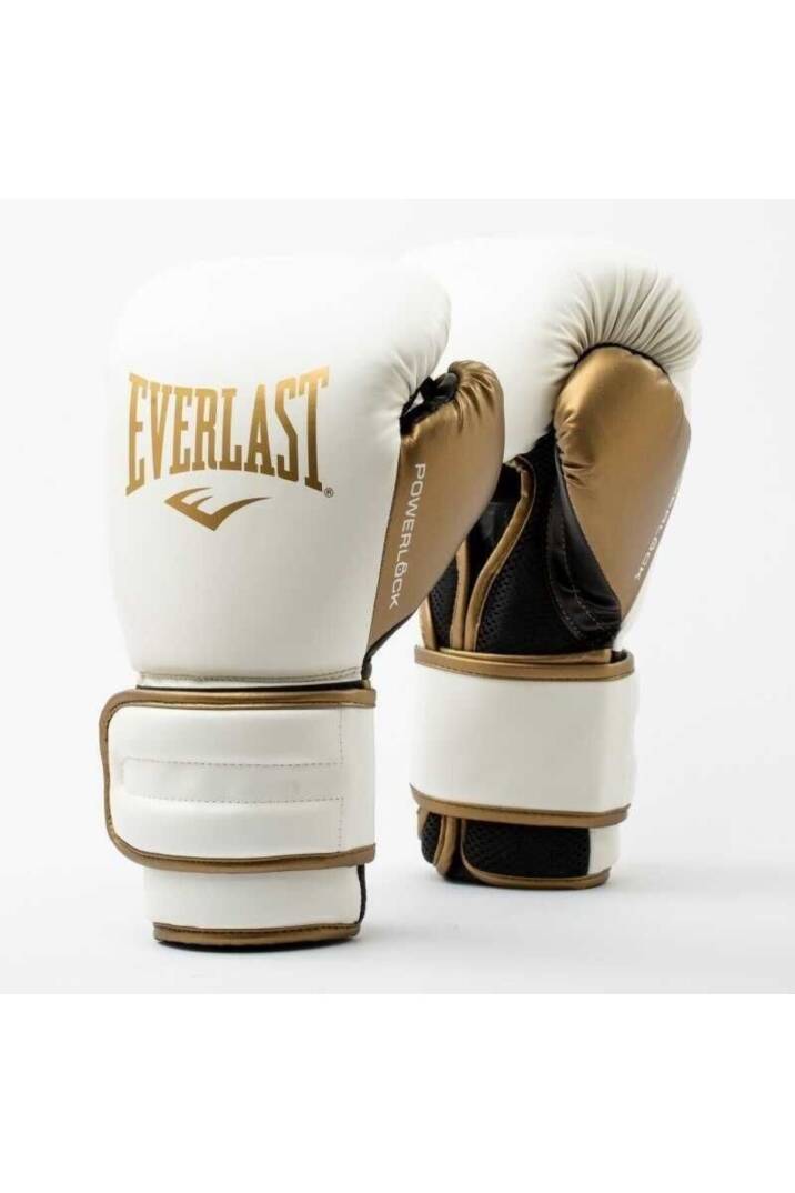 Everlast Powerlock 2R Antrenman Eldiveni White/Gold 14OZ P00003050 - 1