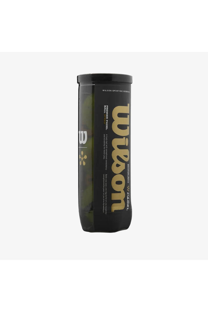Wilson Premier Padel Topu Speed 3'lü Kutu Yellow WR8908501001 - 2