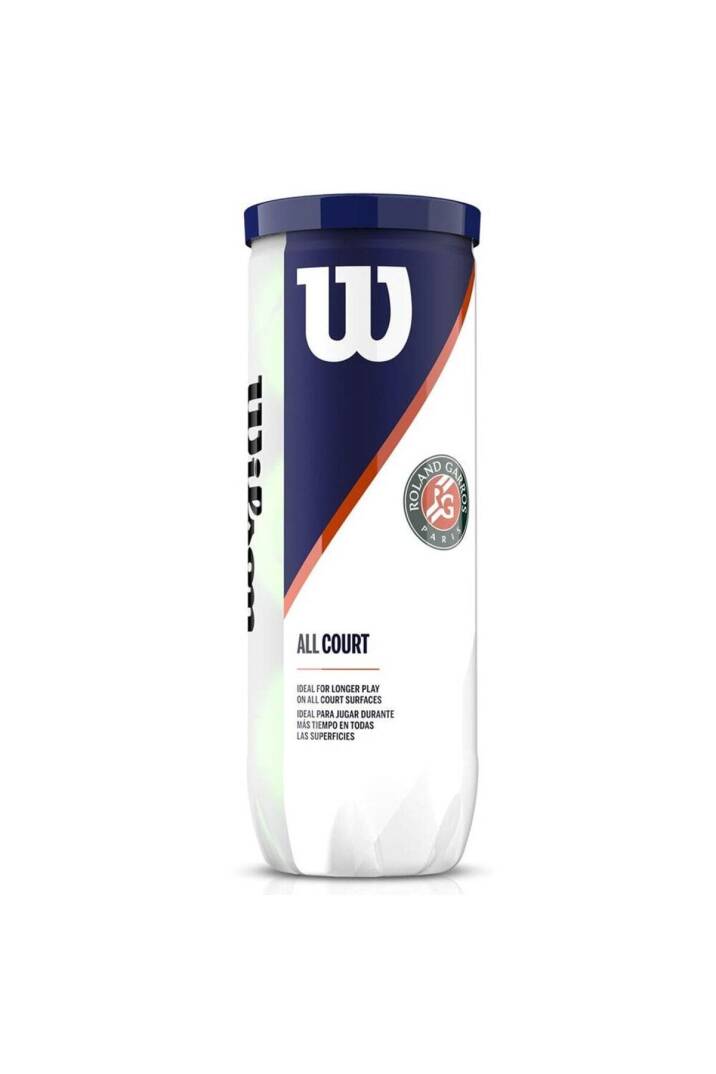 Roland Garros All Court 3lü Tenis Topu Wrt126400 - 1