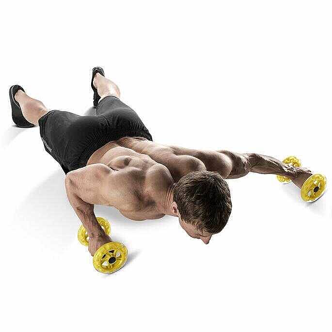 Sklz Core Wheels - Dinamik Core Gücü Egzersiz Tekerleği XSK680115 - 4