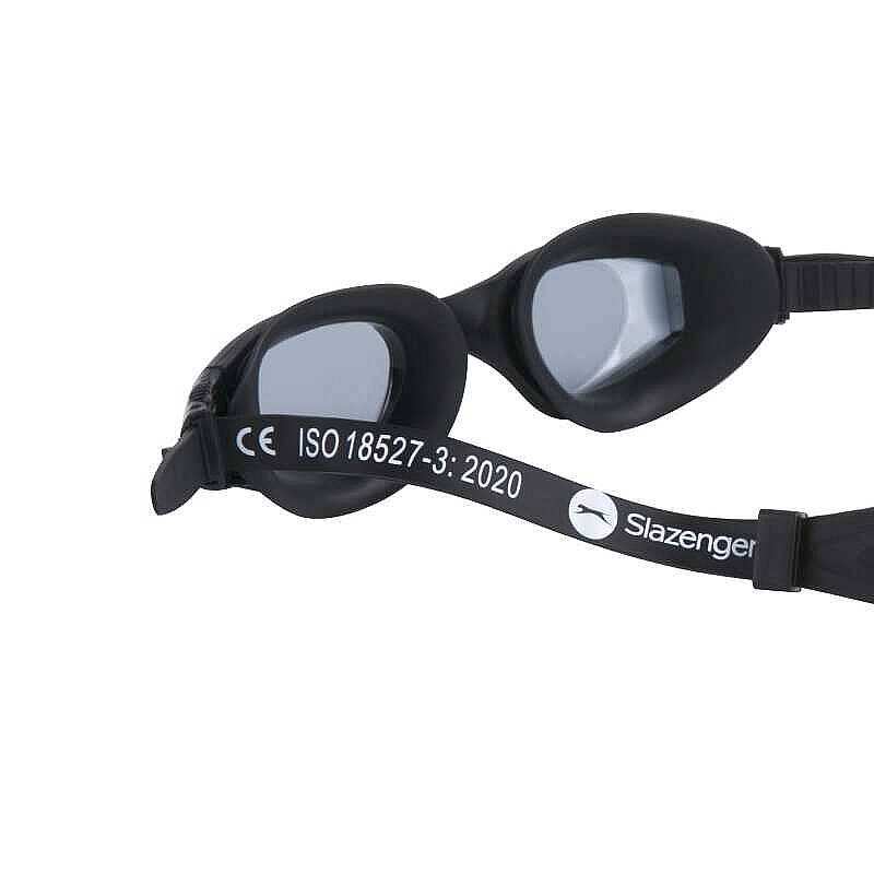 Slazenger Junior Yüzücü Gözlüğü Aero GS16 Smoke BlackBlack - 2