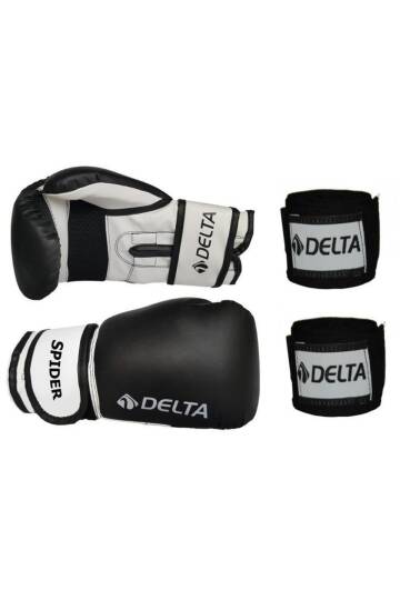 Spider Dura-Strong Boks Eldiveni + Boks El Bandajı Seti