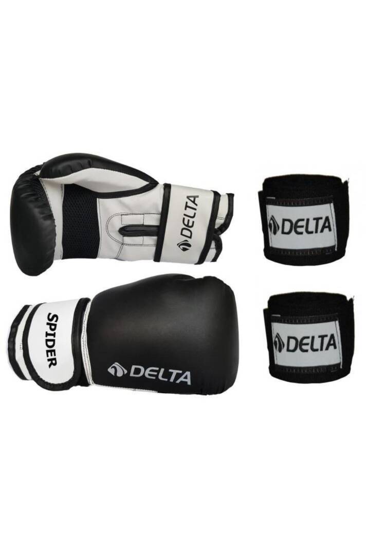 Spider Dura-Strong Boks Eldiveni + Boks El Bandajı Seti - 1
