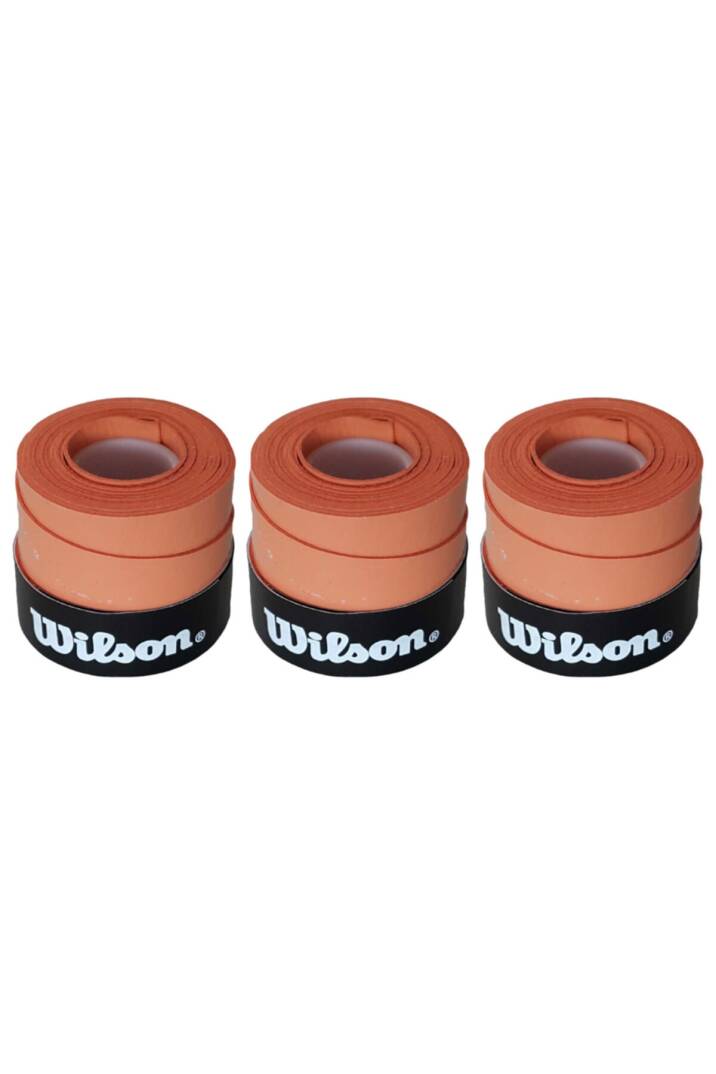 Turuncu Comfort Bowl Ogrips 3 Adet Grip Tenis Raketi Gribi Kiremit Renkli Tenis Gribi - 1