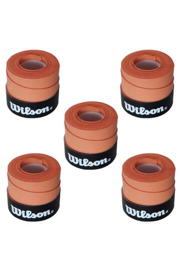 Turuncu Comfort Bowl Ogrips 5 Adet Grip, Tenis Raketi Gribi Kiremit Renkli Tenis Gribi