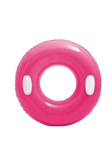 Tutacaklı Parlak Simit - - Pembe - 76 cm (59258)